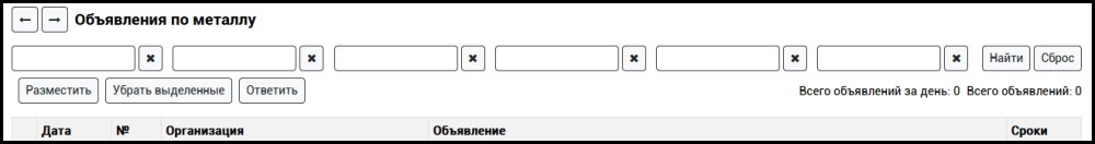 Поиск и размещение объявлений по нержавеющему металлу на НержавеющийМеталлопрокат.рф